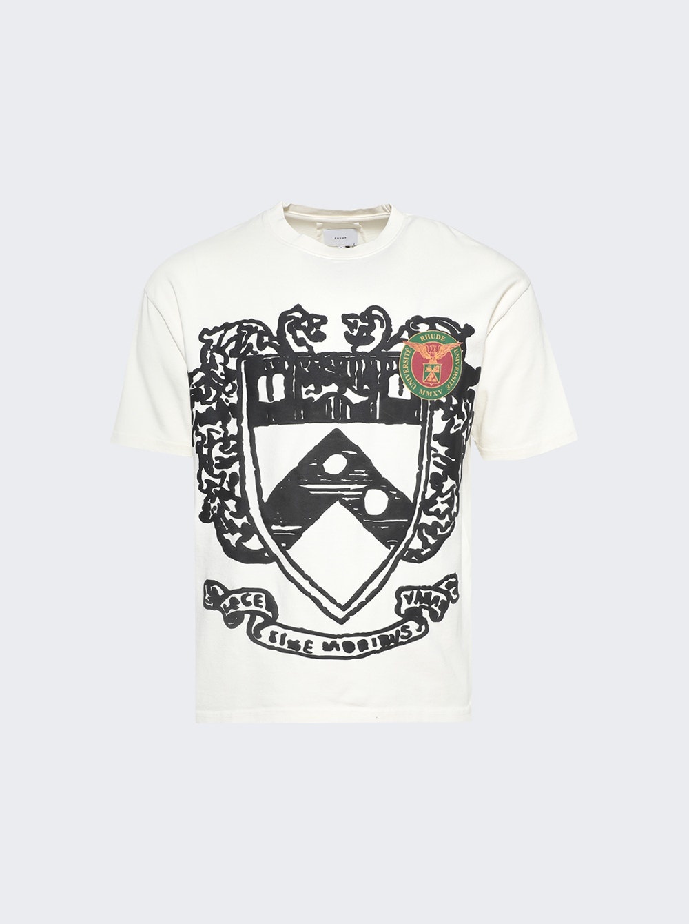 Rhude Runway Crest Tee White | thewebster | REVERSIBLE