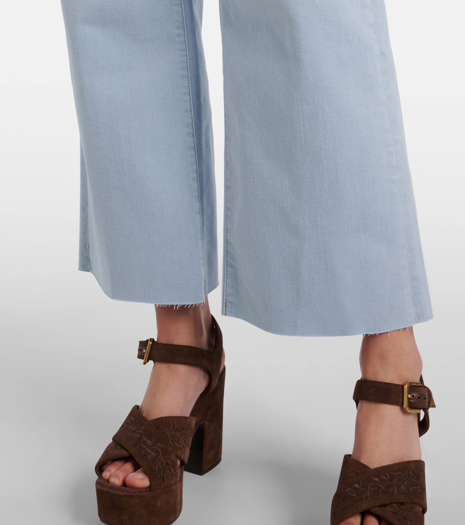Anchor high-rise wide-leg jeans - 5