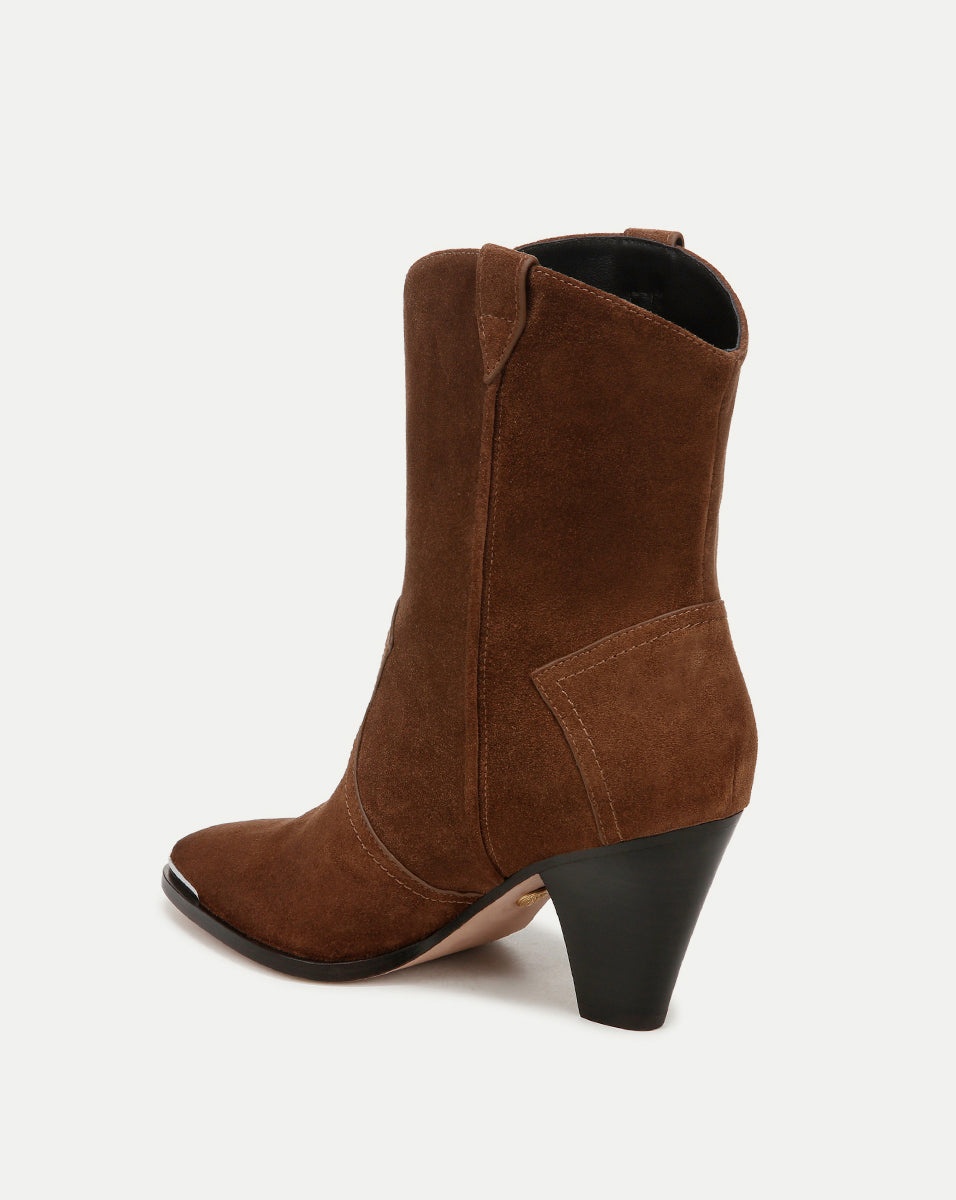 CODY SUEDE WESTERN BOOTIE - 4