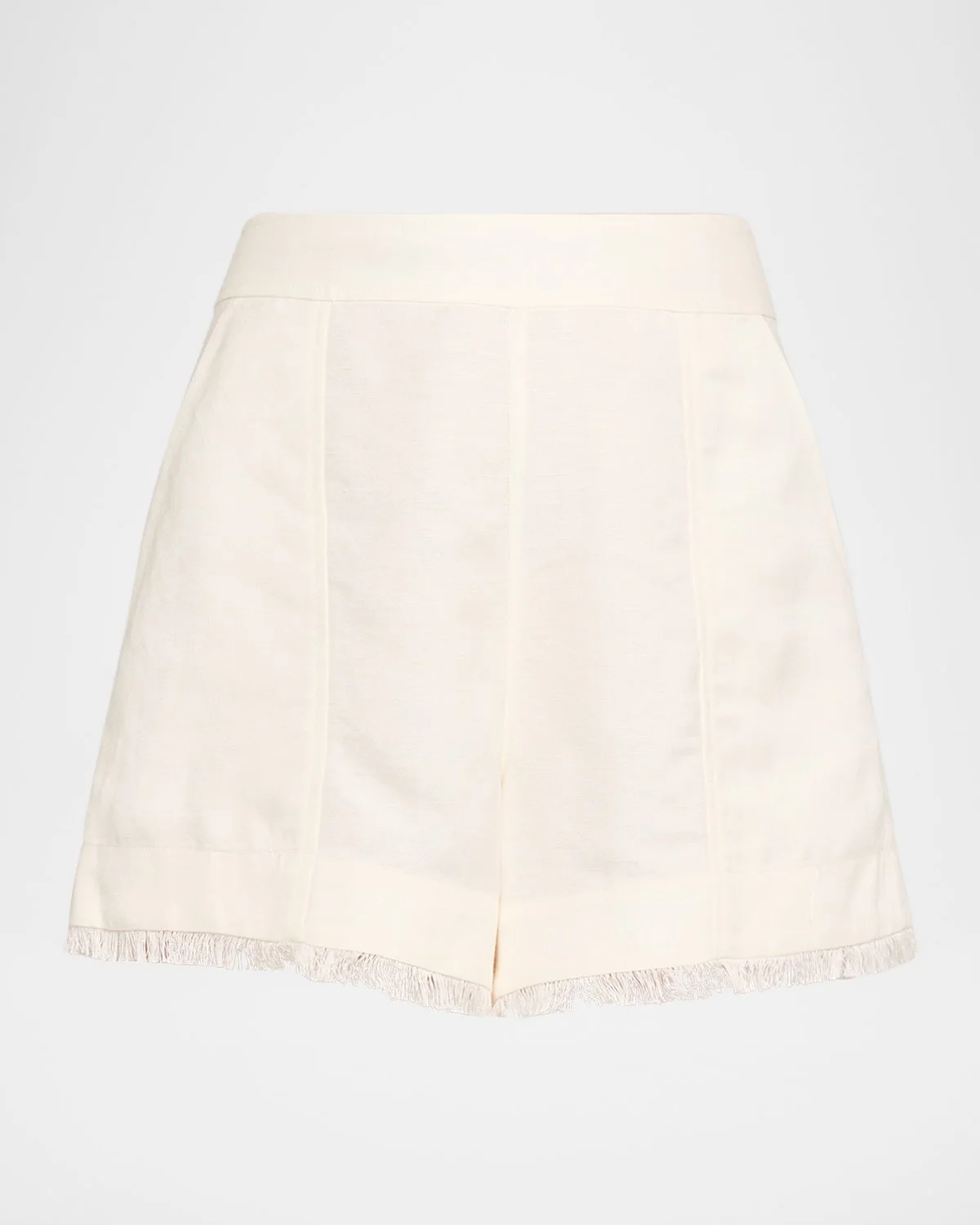 Dax Fringe Linen-Blend Shorts - 1