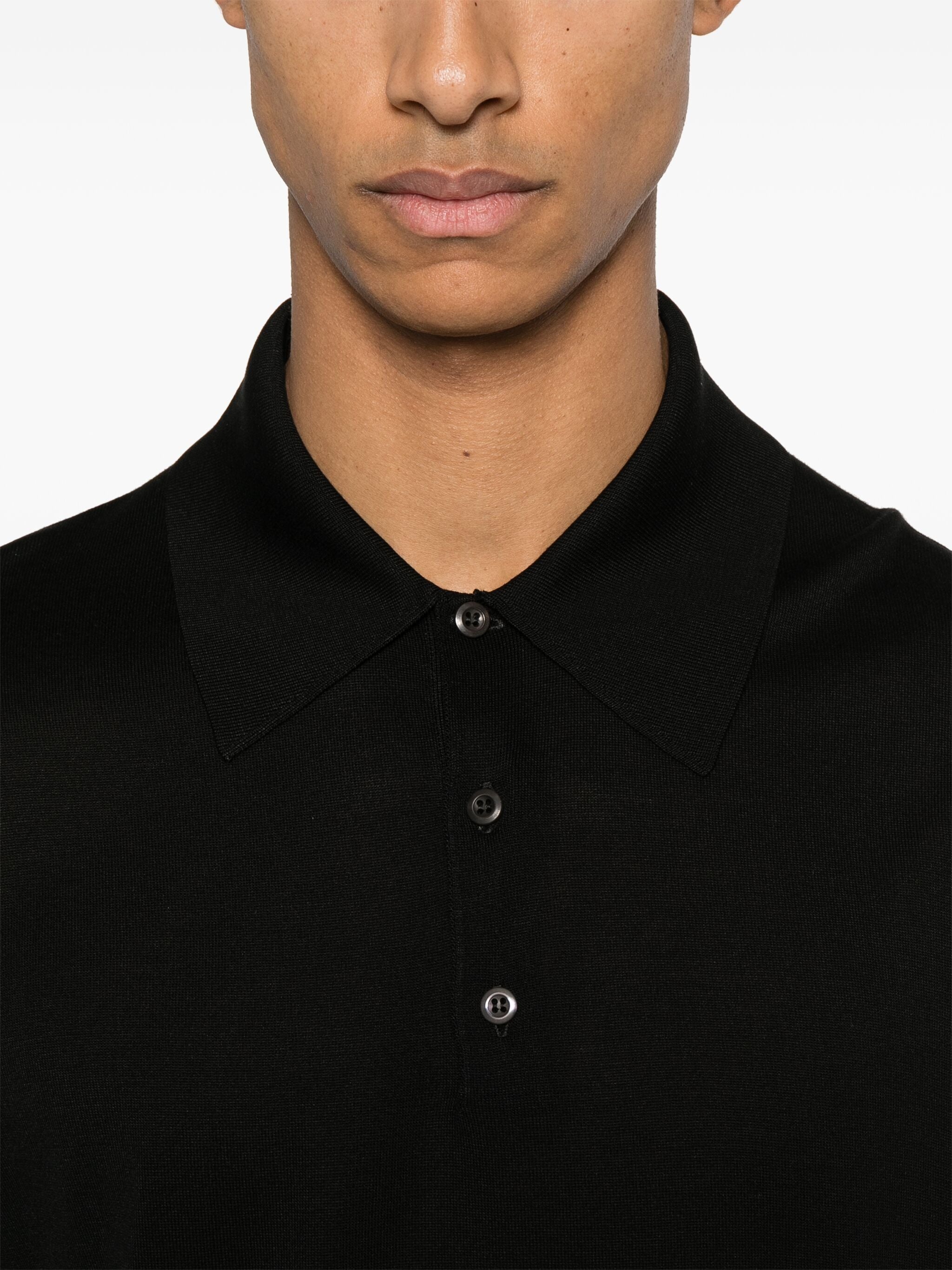 Embroidered-logo Polo Shirt - 4