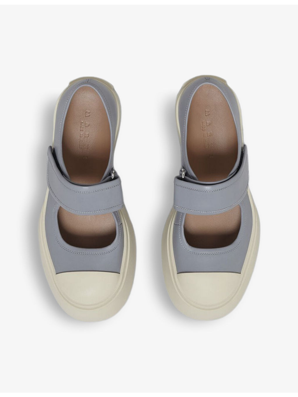 Pablo leather Mary Jane trainers - 2