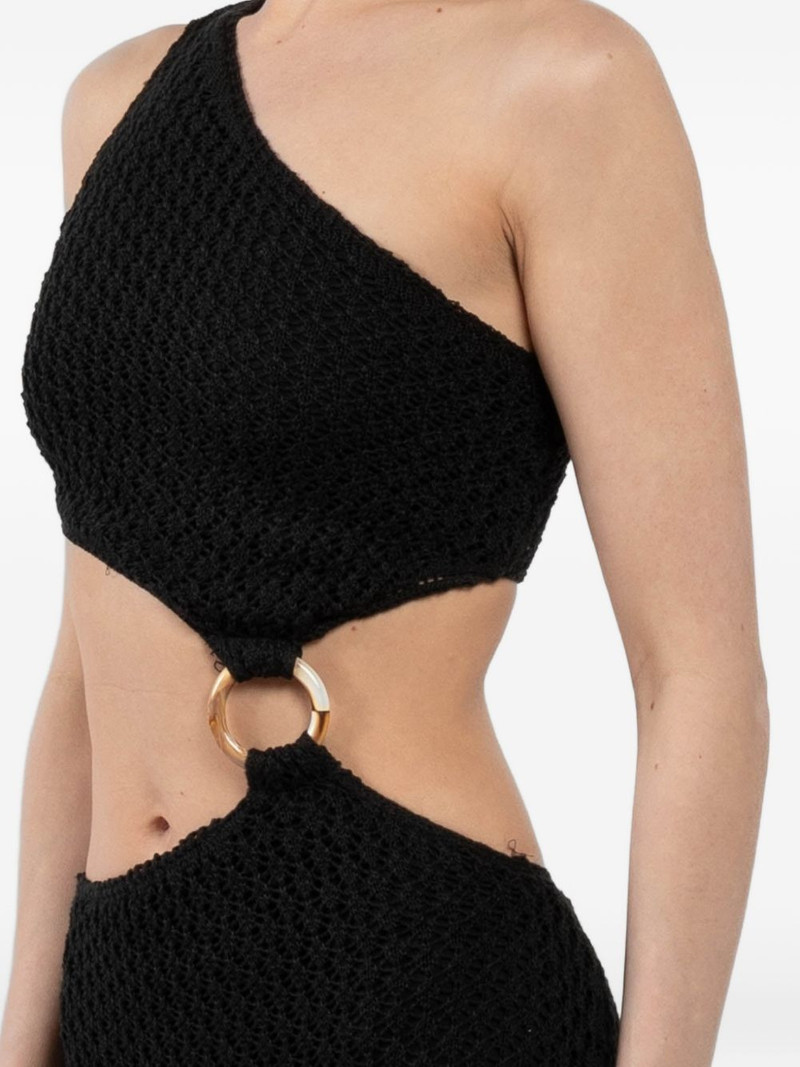 one-shoulder ring detail brie dress 5