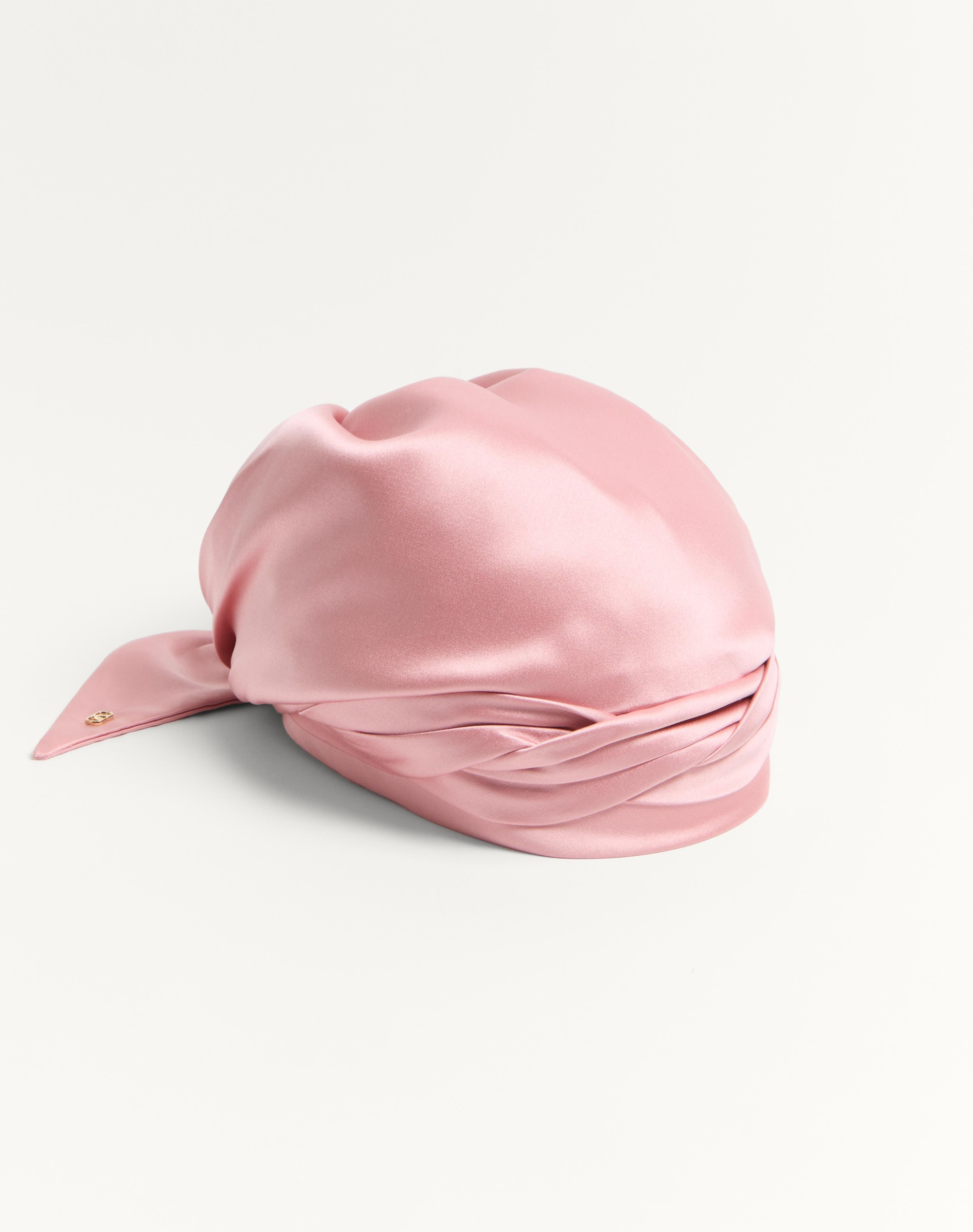 TURBAN SCARF WITH SILK BRAID - 2