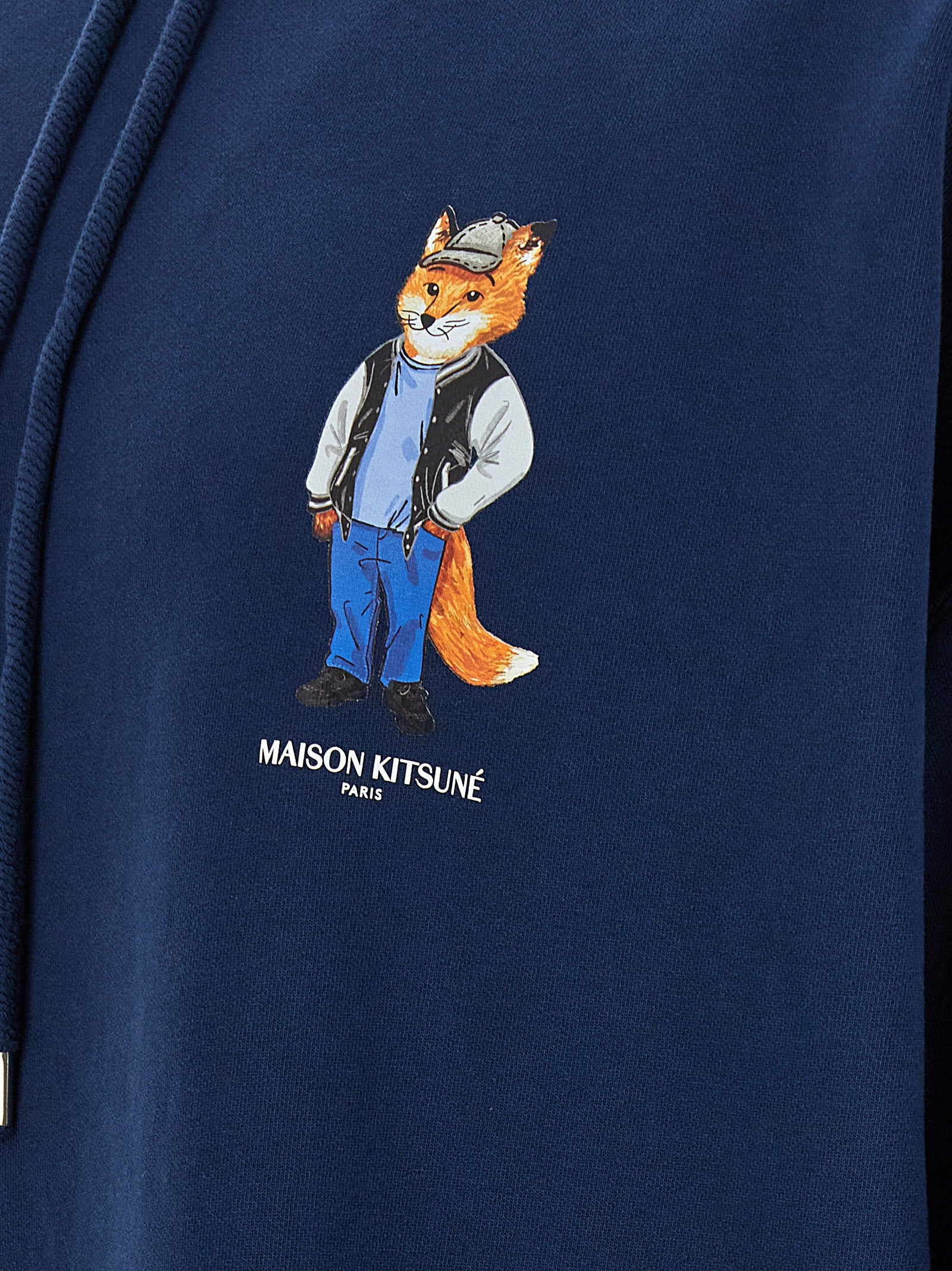 Dressed Fox Sweatshirt Blue - 4