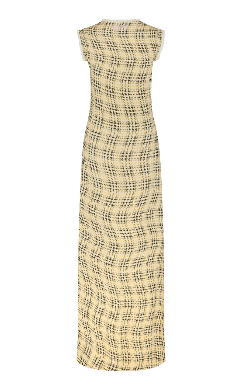 Tartan-Plaid Jersey Maxi Dress plaid 5