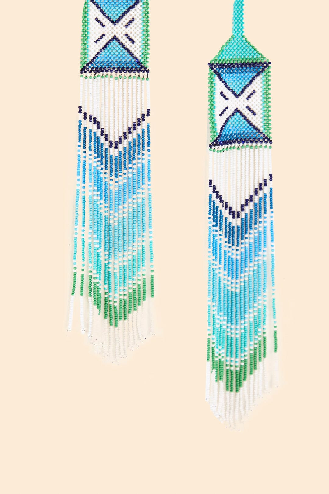 Yawanawa Maxi Beaded Earrings - 2