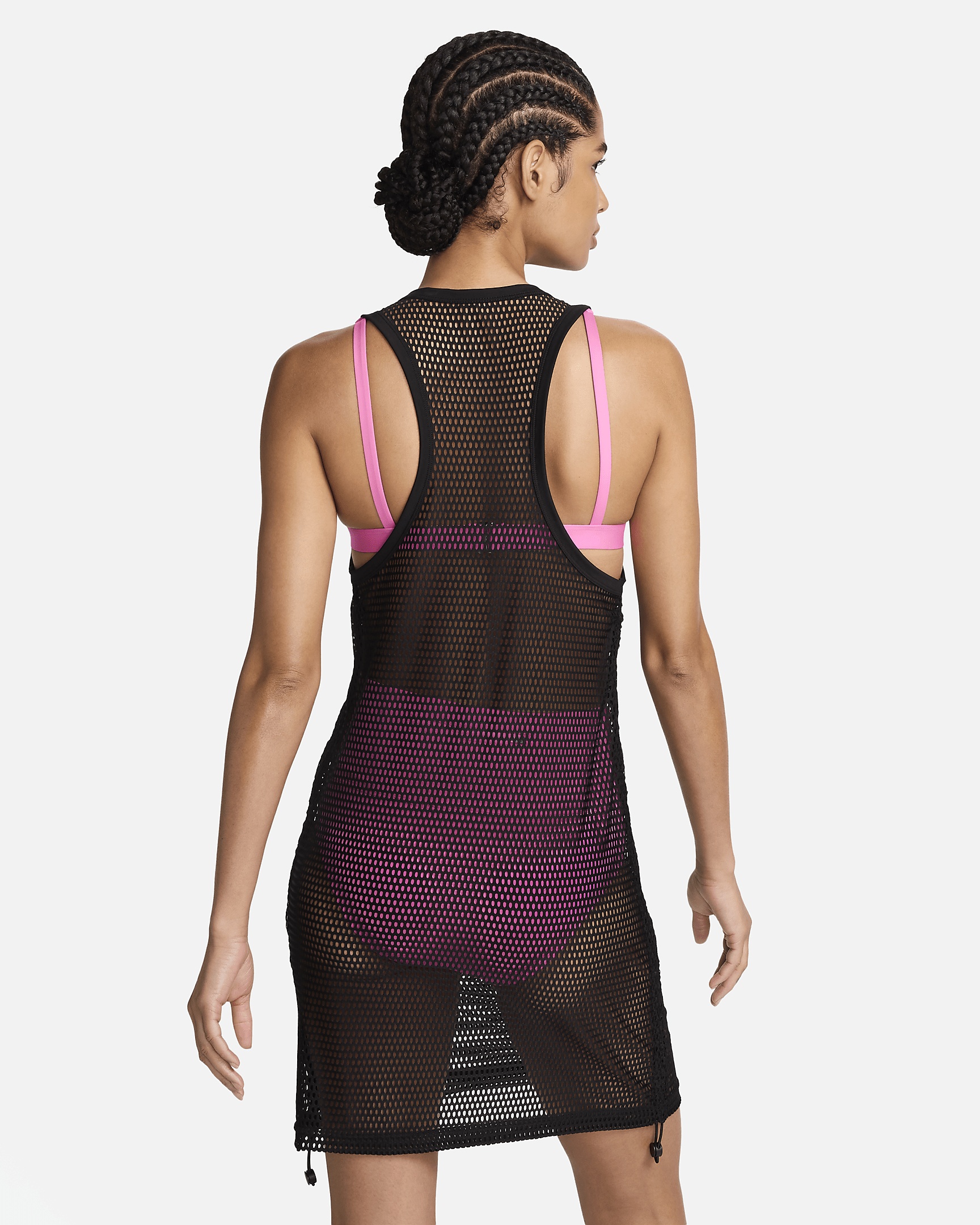 Nike Women's Swim Mesh Cover-Up Dress - 2
