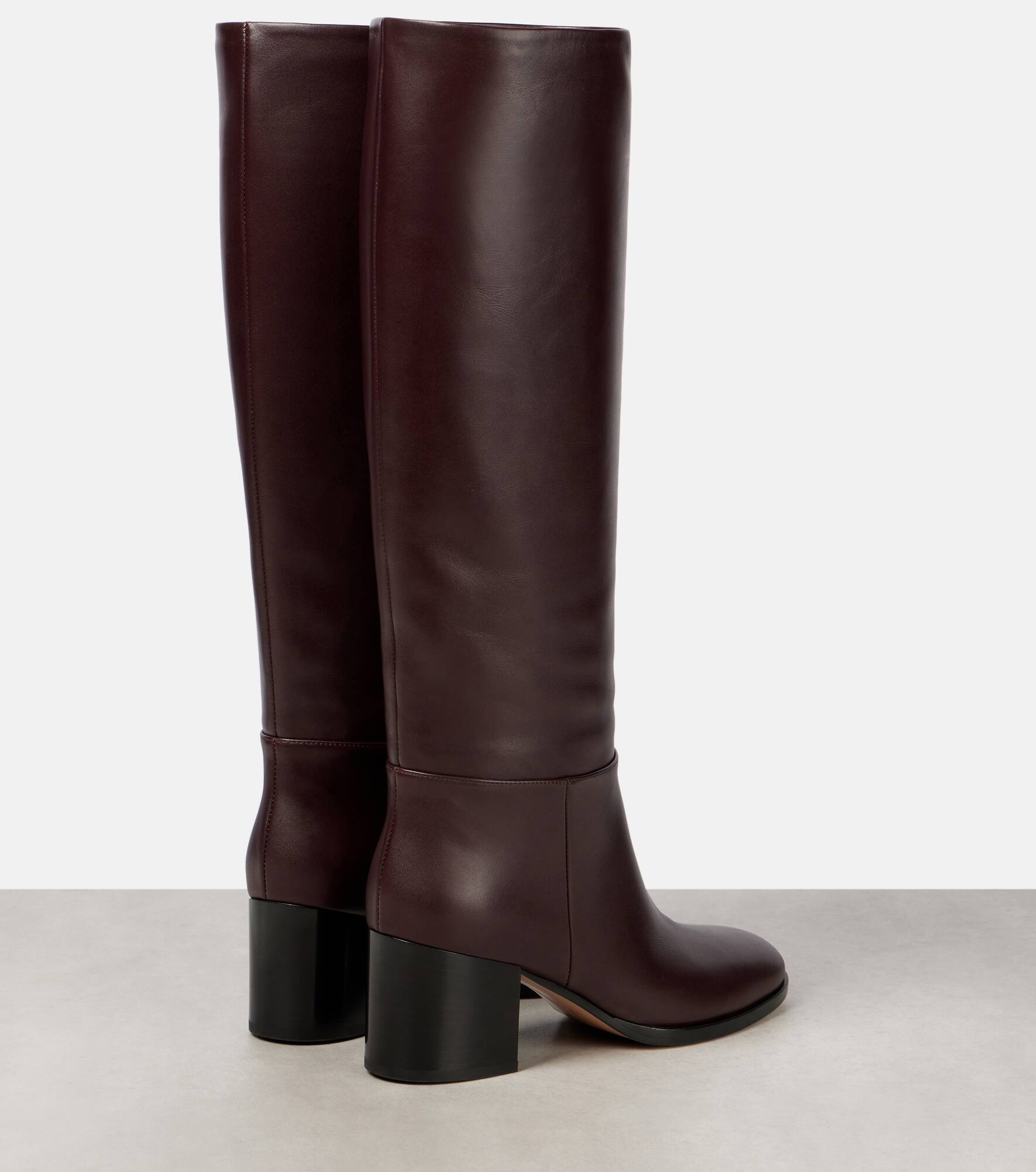 Santiago leather knee-high boots - 2