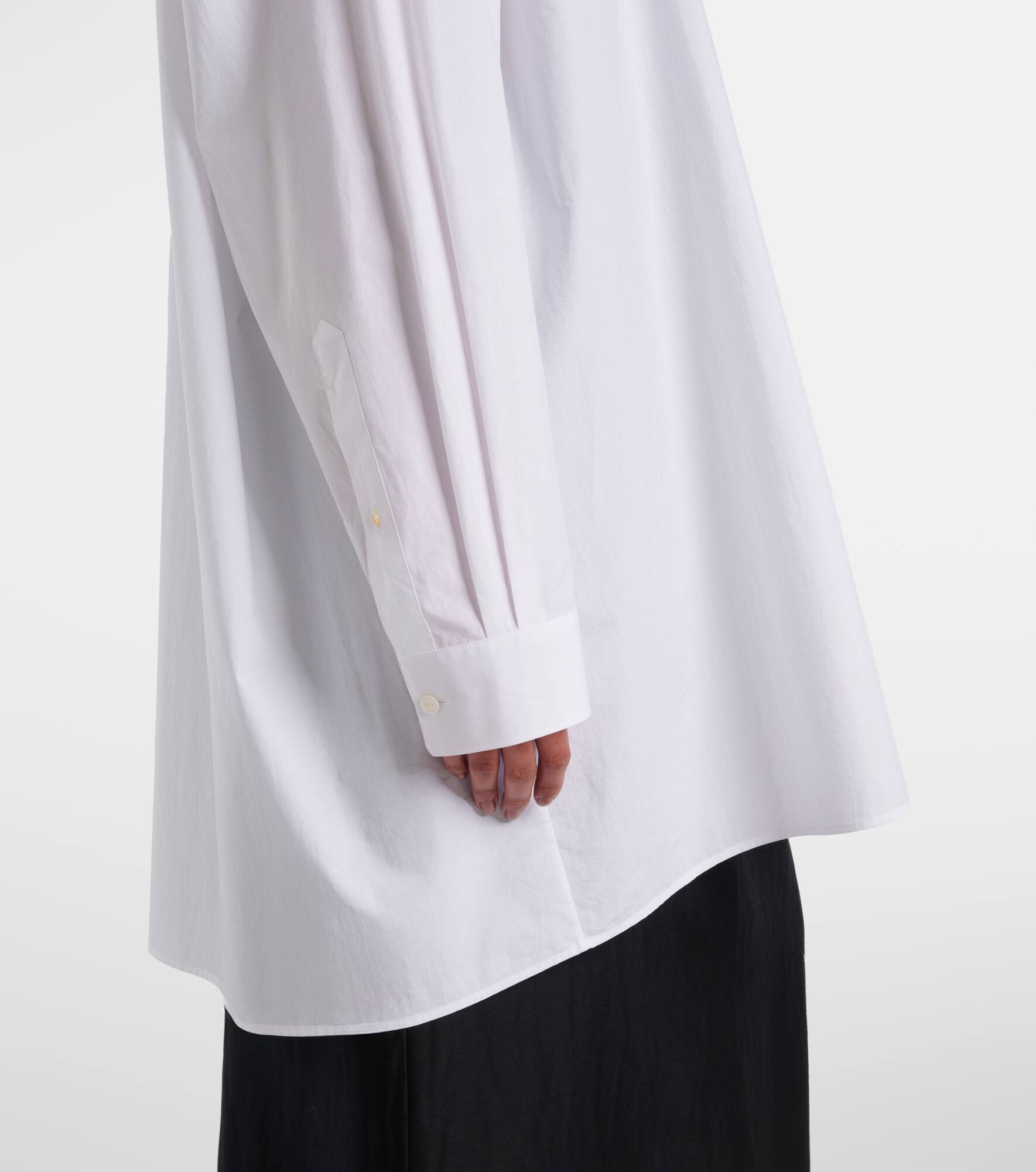 Victoria oversized cotton poplin shirt - 5