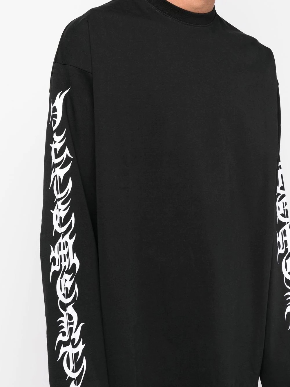 logo-print long-sleeve T-Shirt - 5