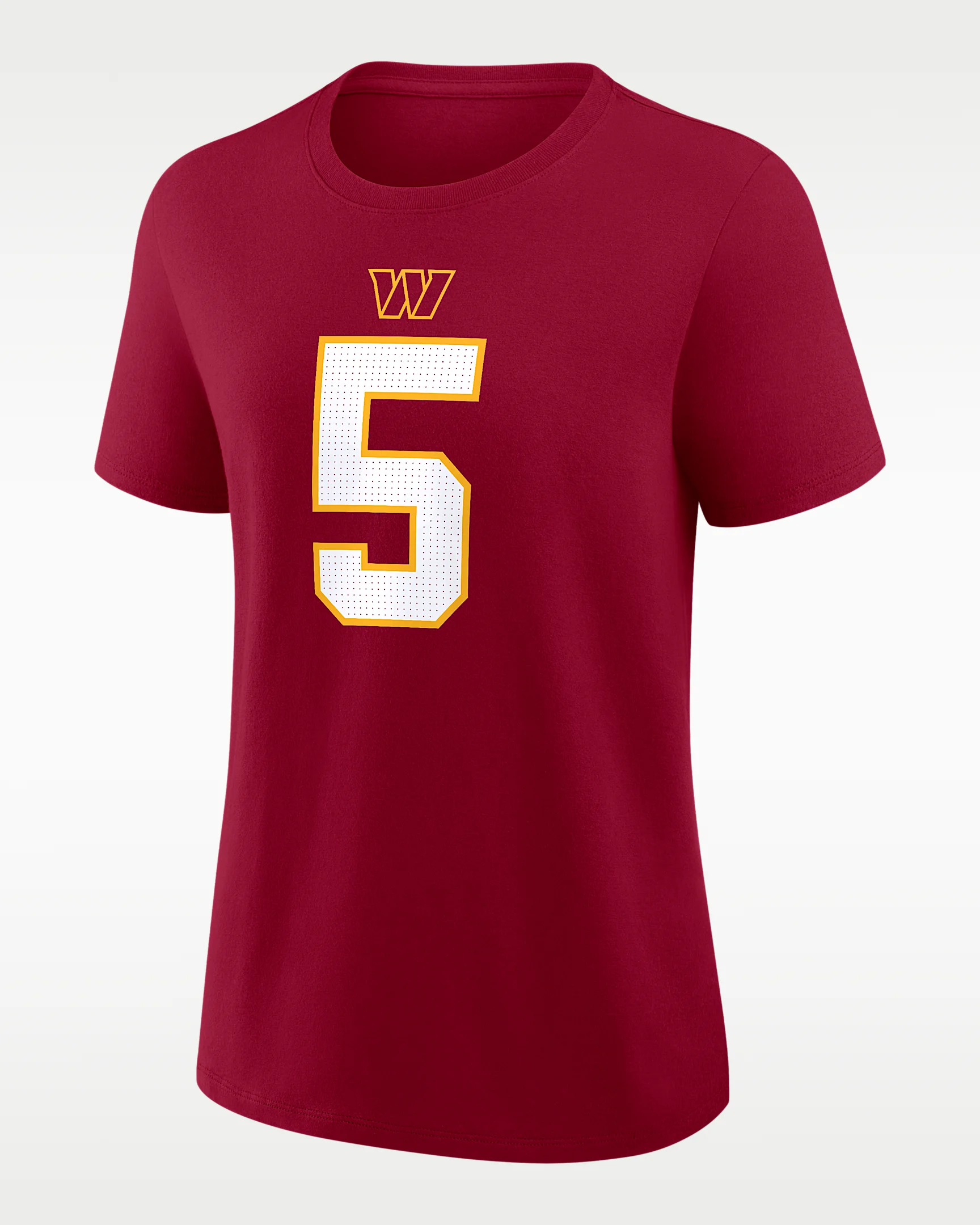 Jayden Daniels Washington Commanders Women's Nike NFL T-Shirt - 1