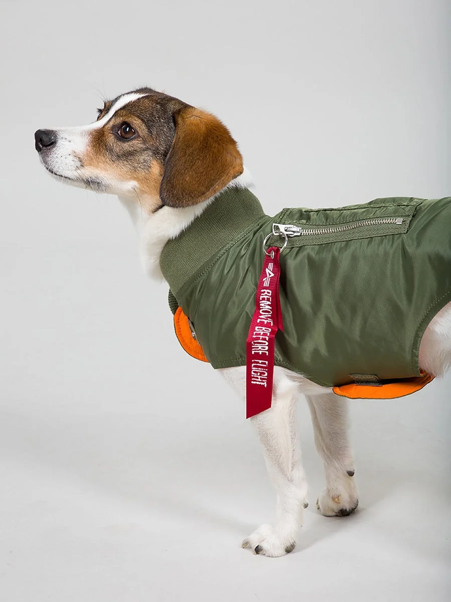 DOG MA-1 NYLON FLIGHT JACKET - 1