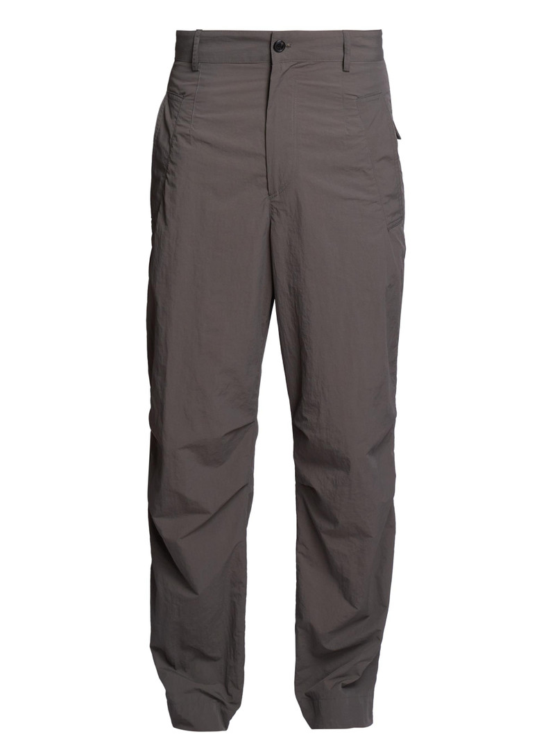 Men's Nylon Straight-Leg Pants - Khaki 1
