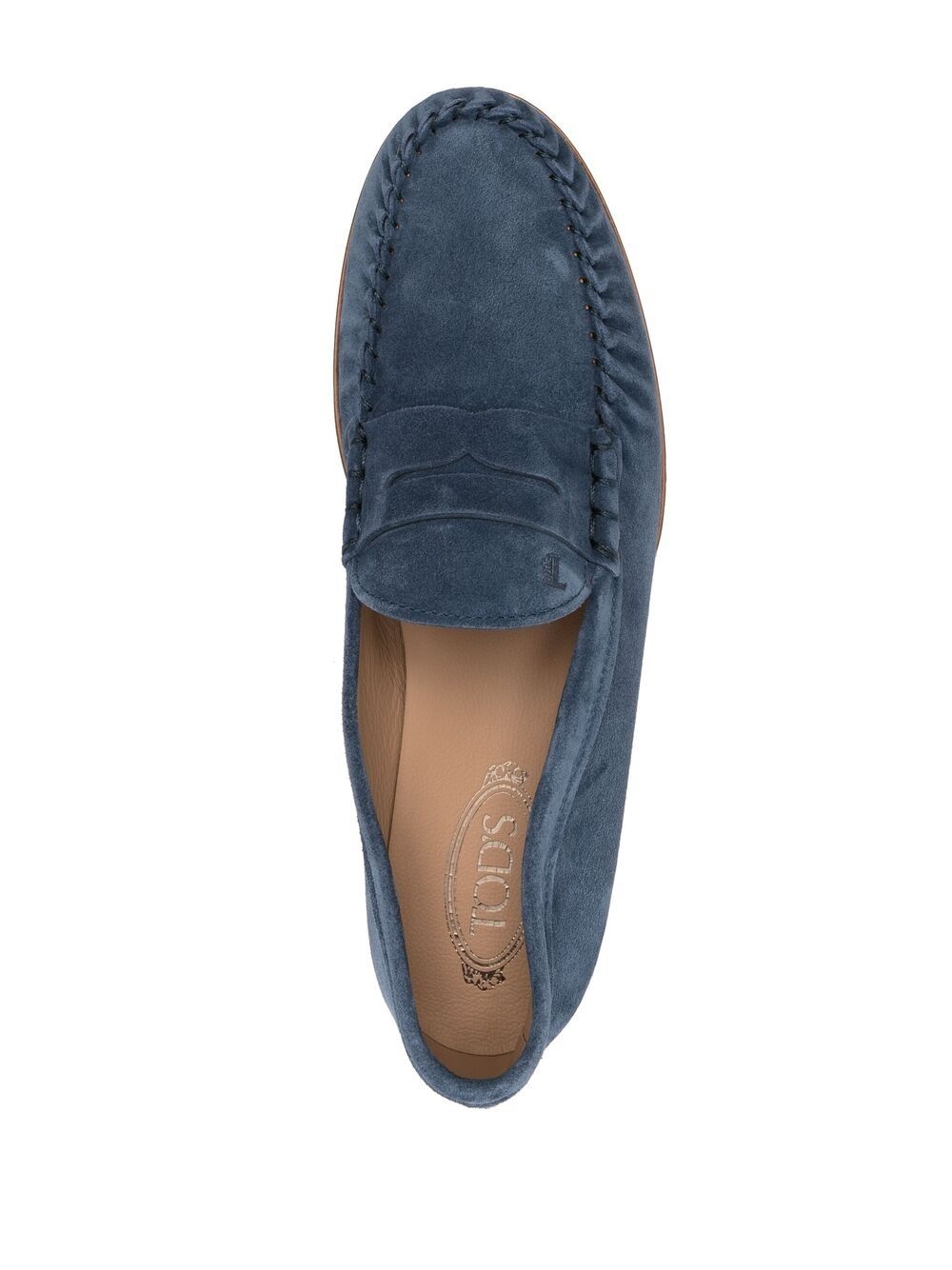 almond-toe slip-on loafers - 4