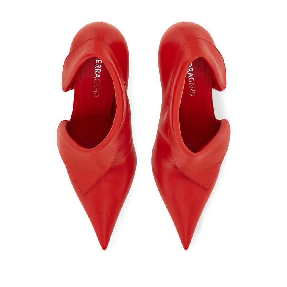 Ferragamo Red Pumps Women - 4