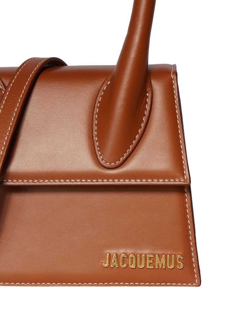 Le Chiquito Moyen leather top handle bag - 3