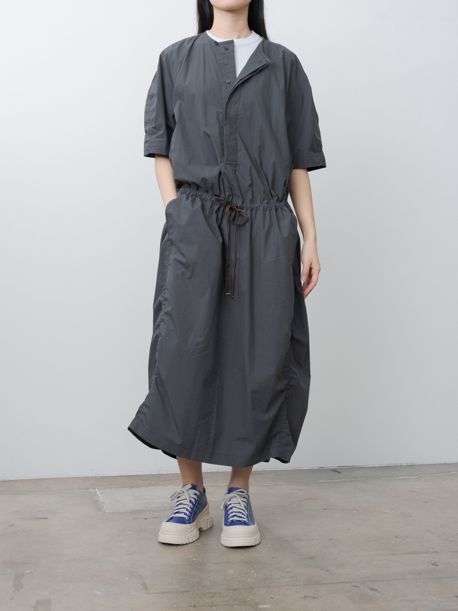Parachute Dress - Charcoal - 2