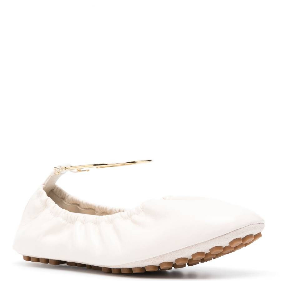 Fendi Leather Filo Ballerina Flats - 2