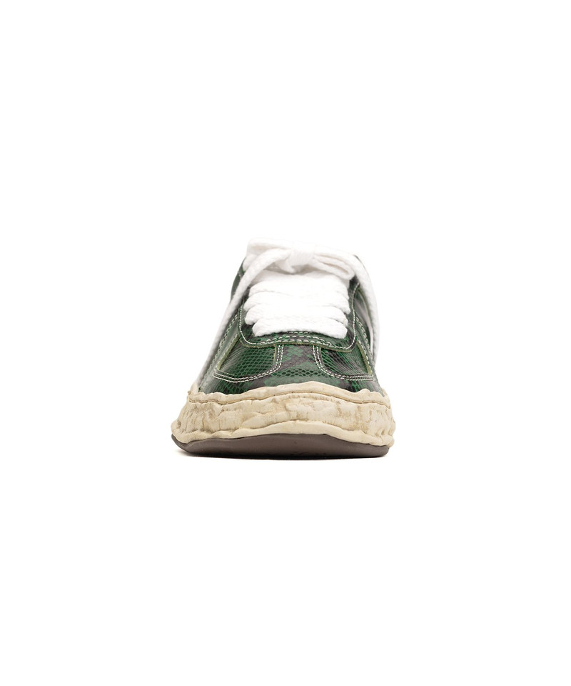"HERBIE" OG Sole Python Printed Leather Low-top Sneaker 24