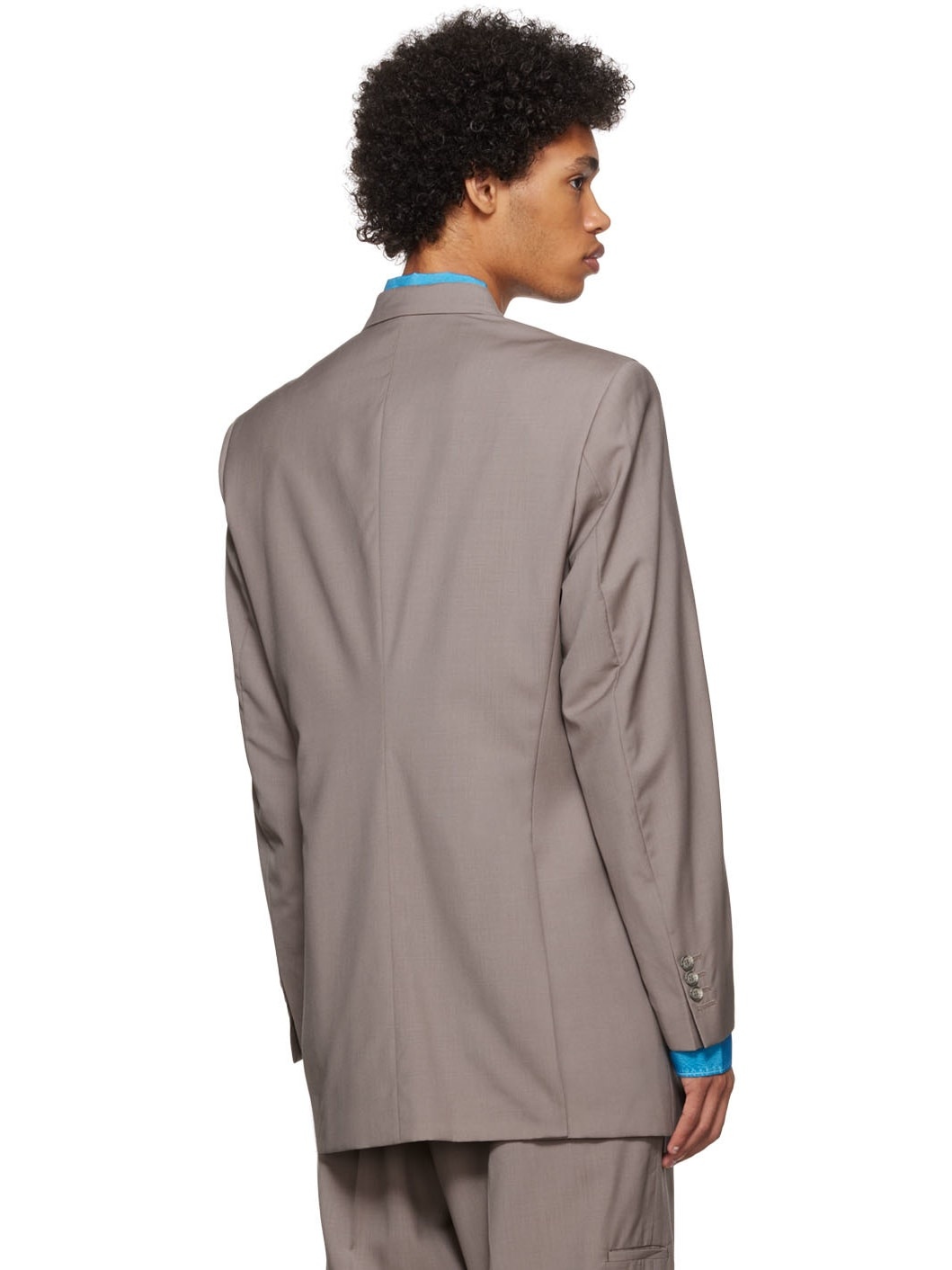 Taupe Milo Blazer - 3