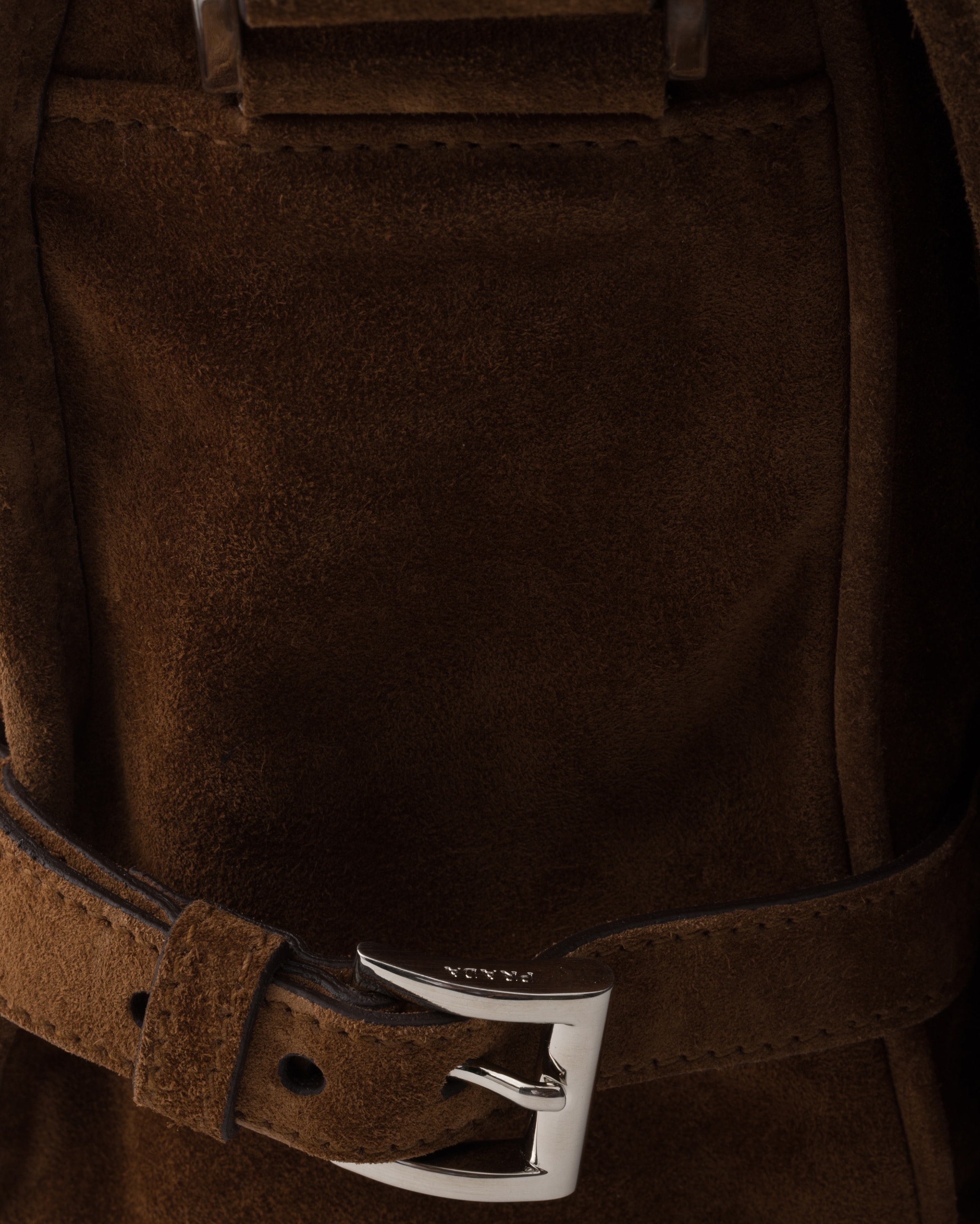 Suede shoulder bag - 6