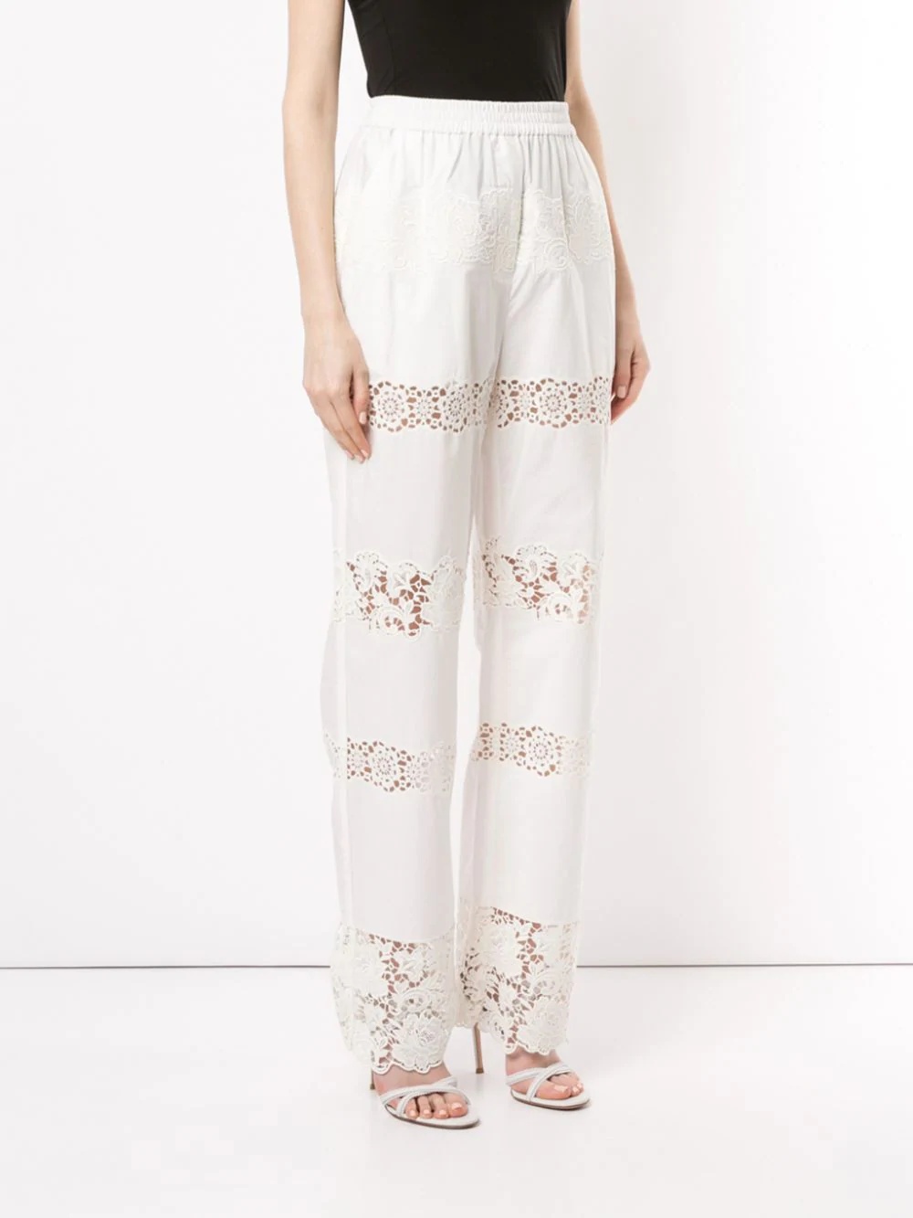 embroidered trousers - 3