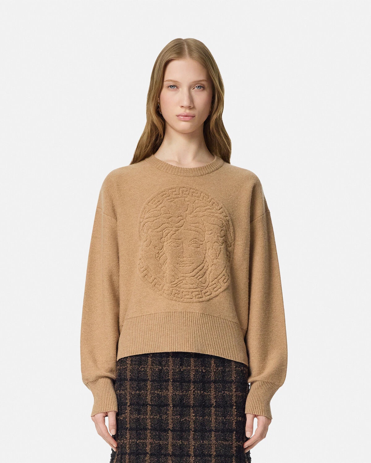 Medusa Wool-Blend Knit Towel Sweater - 4