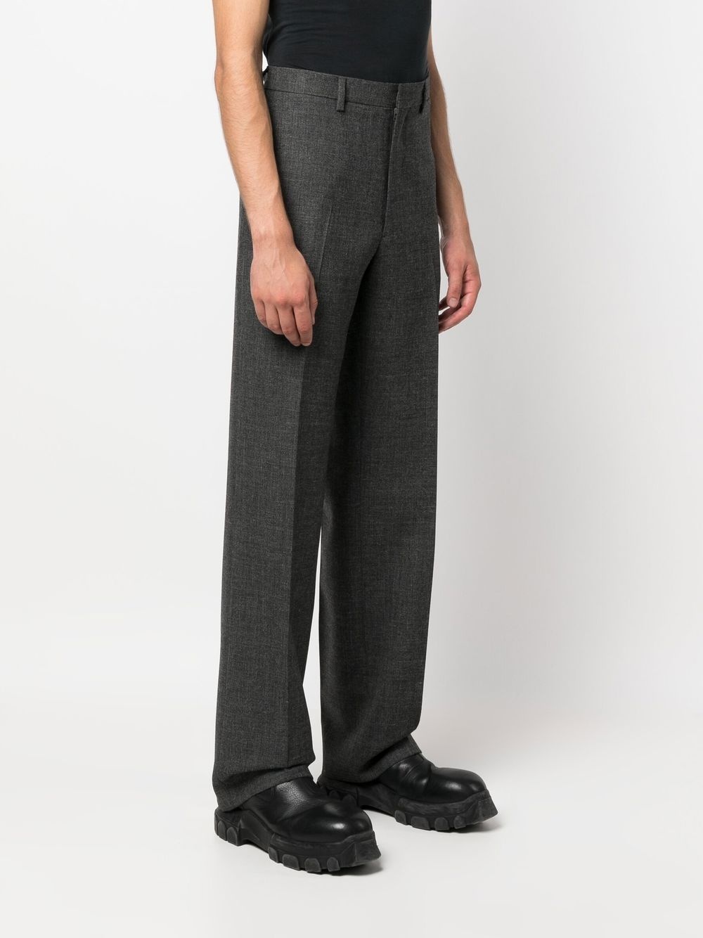 wool tailored trousers - 3