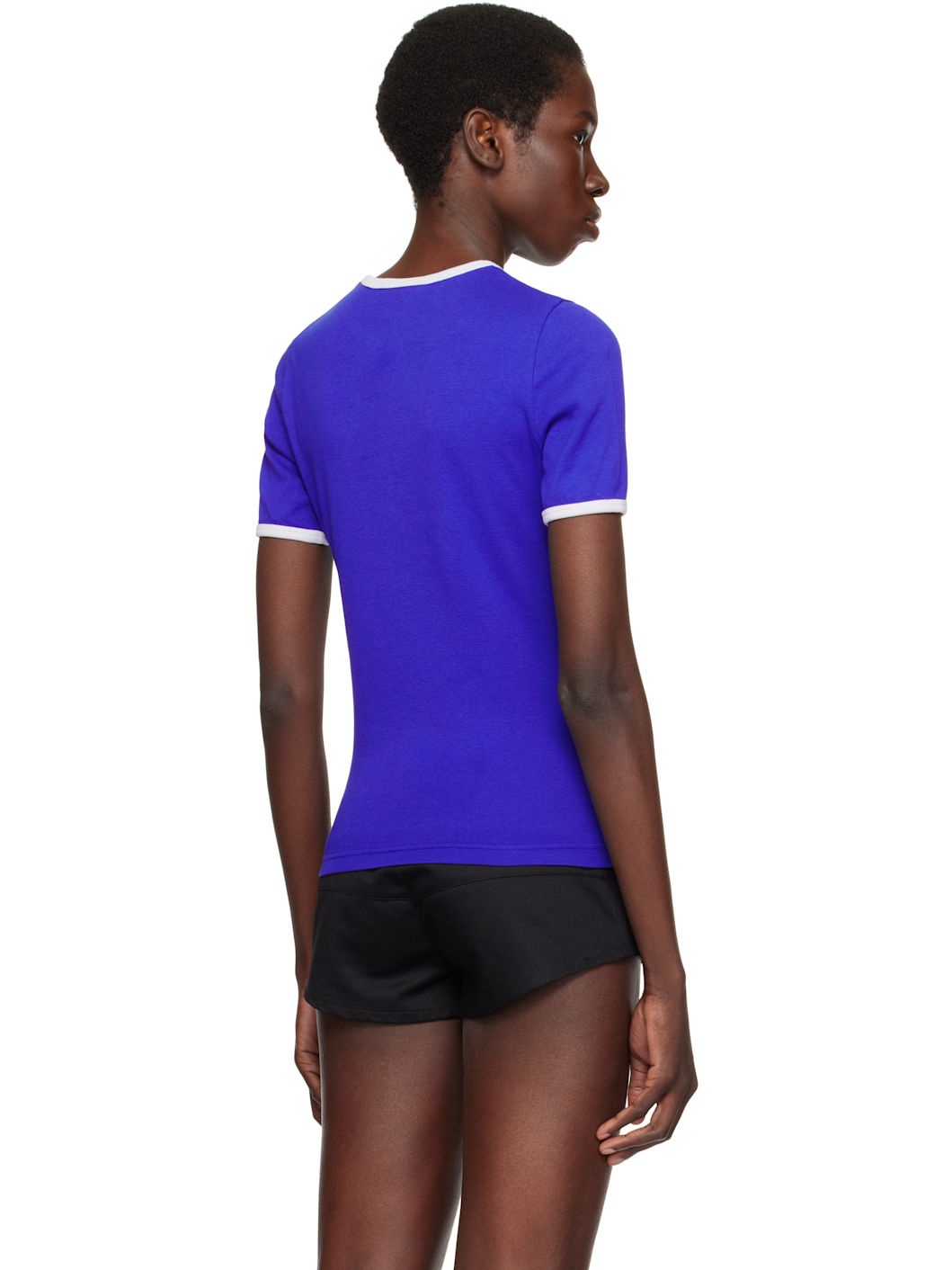 Blue Heritage Contrast T-shirt - 3