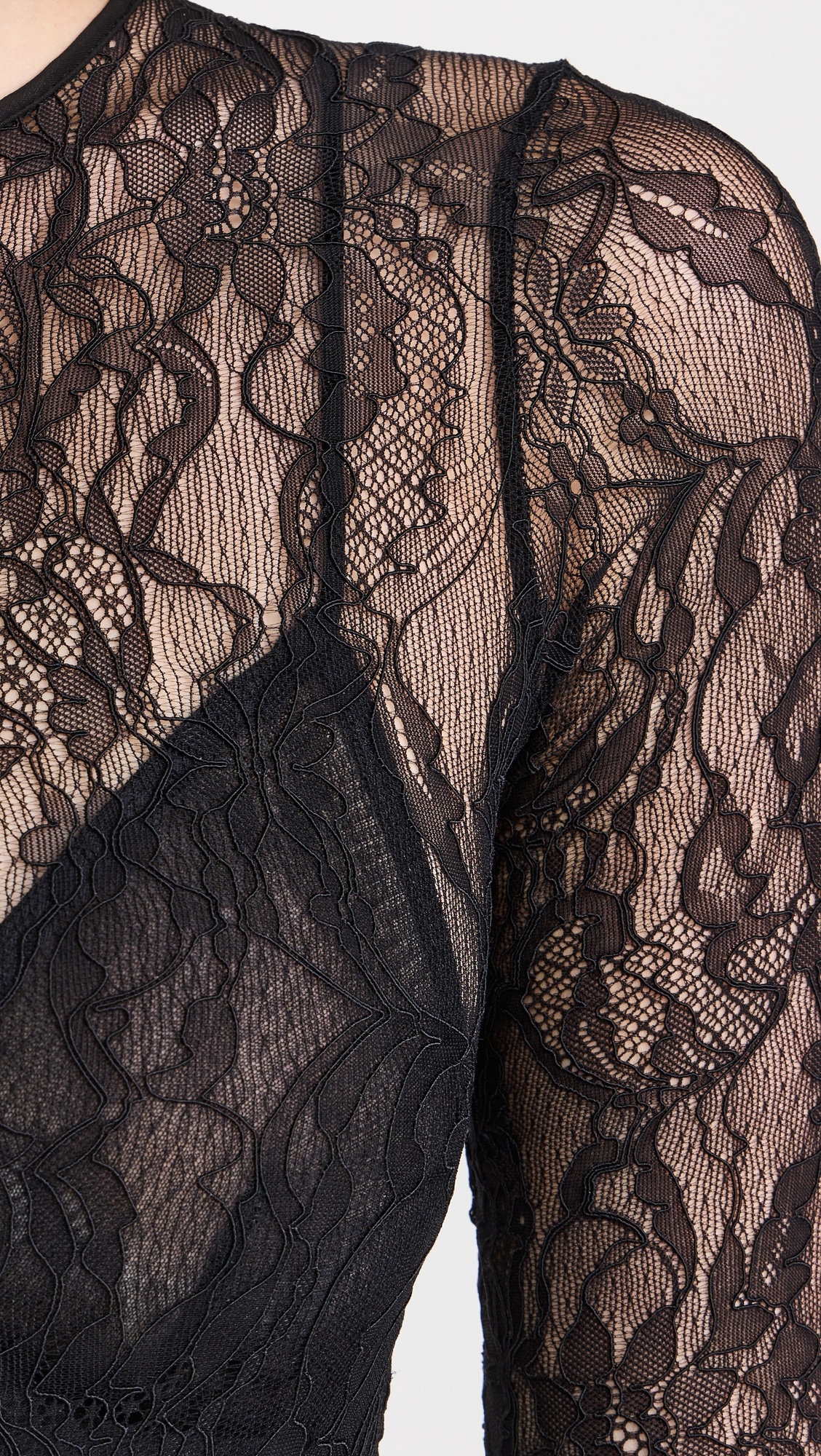 Lace Thong Bodysuit - 6