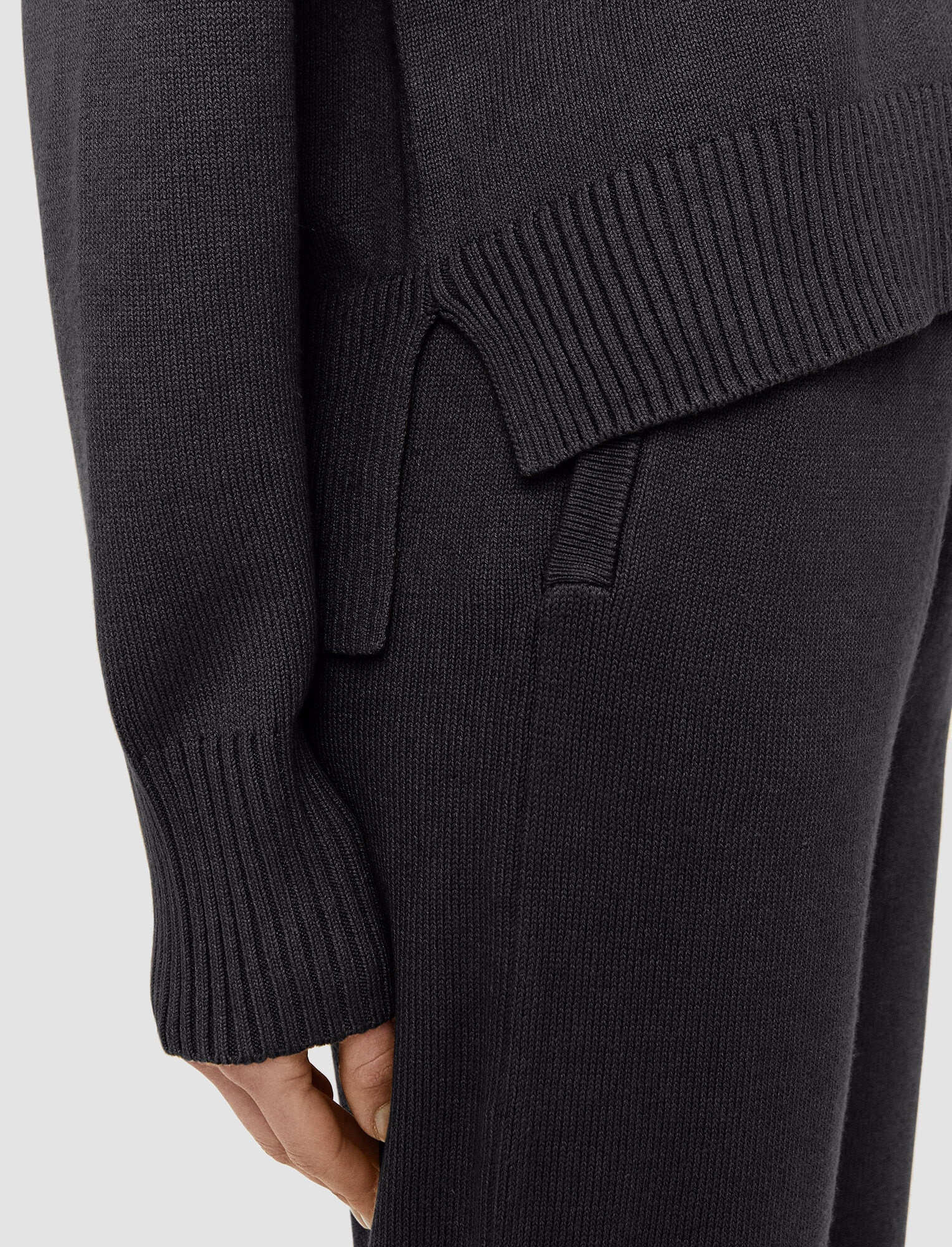Silk Cashmere Loungewear Jumper - 6