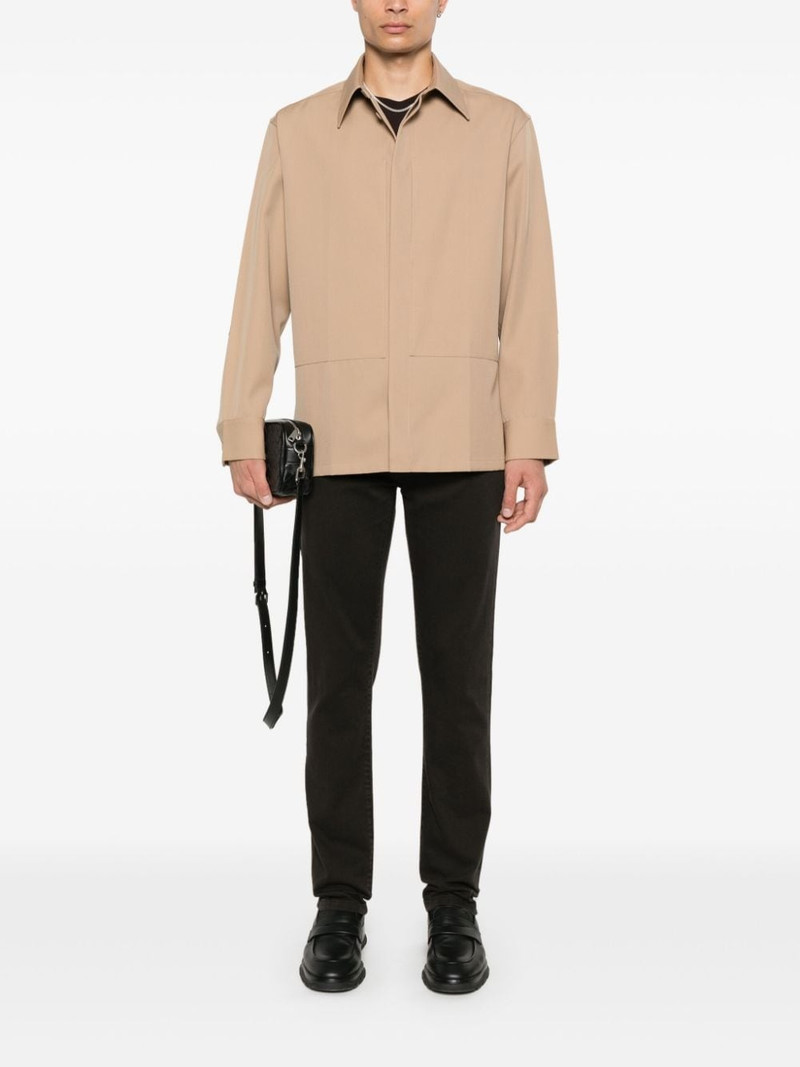 ZEGNA logo-patch trousers outlook