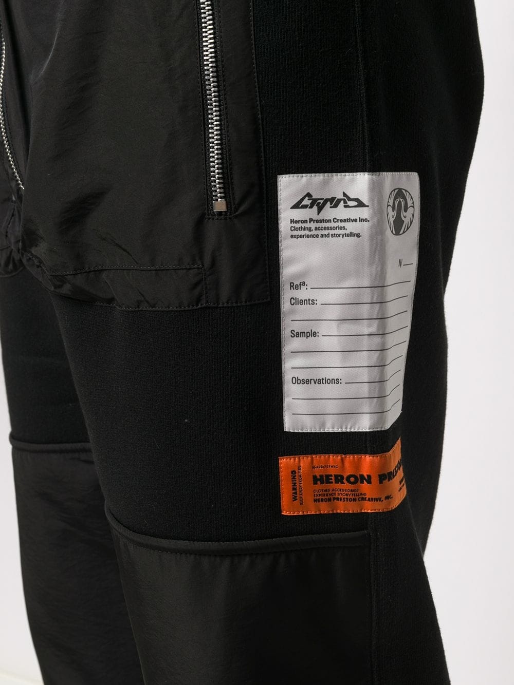 side-zip pockets track pants - 5