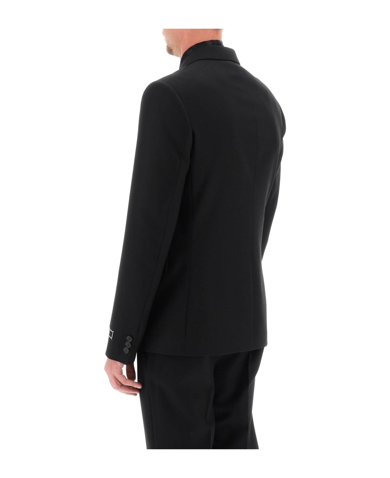 Formal Jacket Wool Fabric - 3