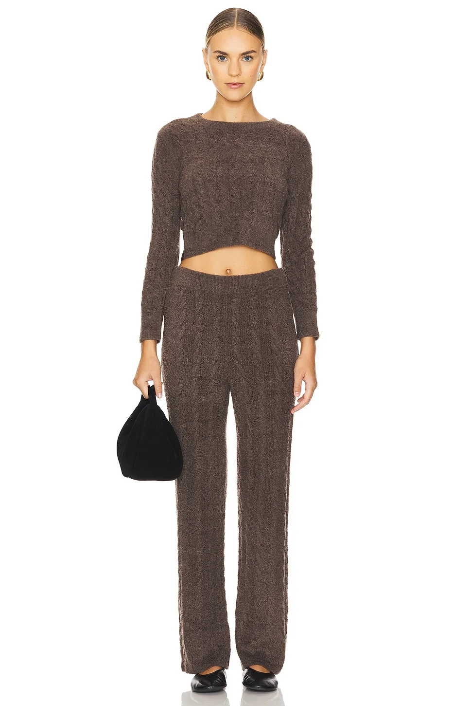 x REVOLVE CozyChic Lite Cable Pullover & Pant Set - 1