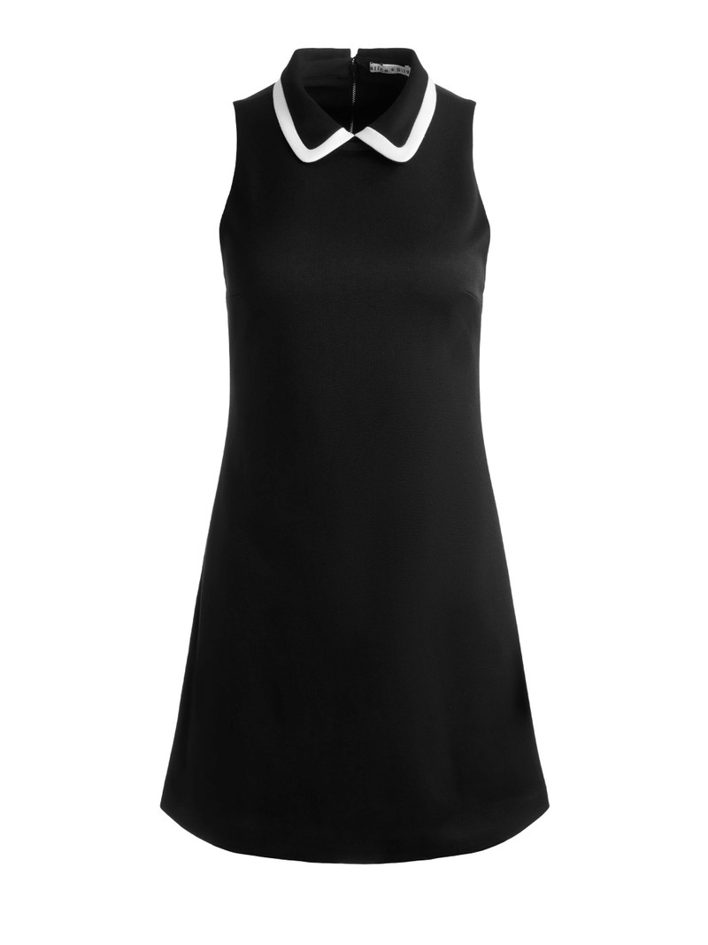alice and olivia velia mini dress VELIA MINI DRESS in PERFECT RUBY