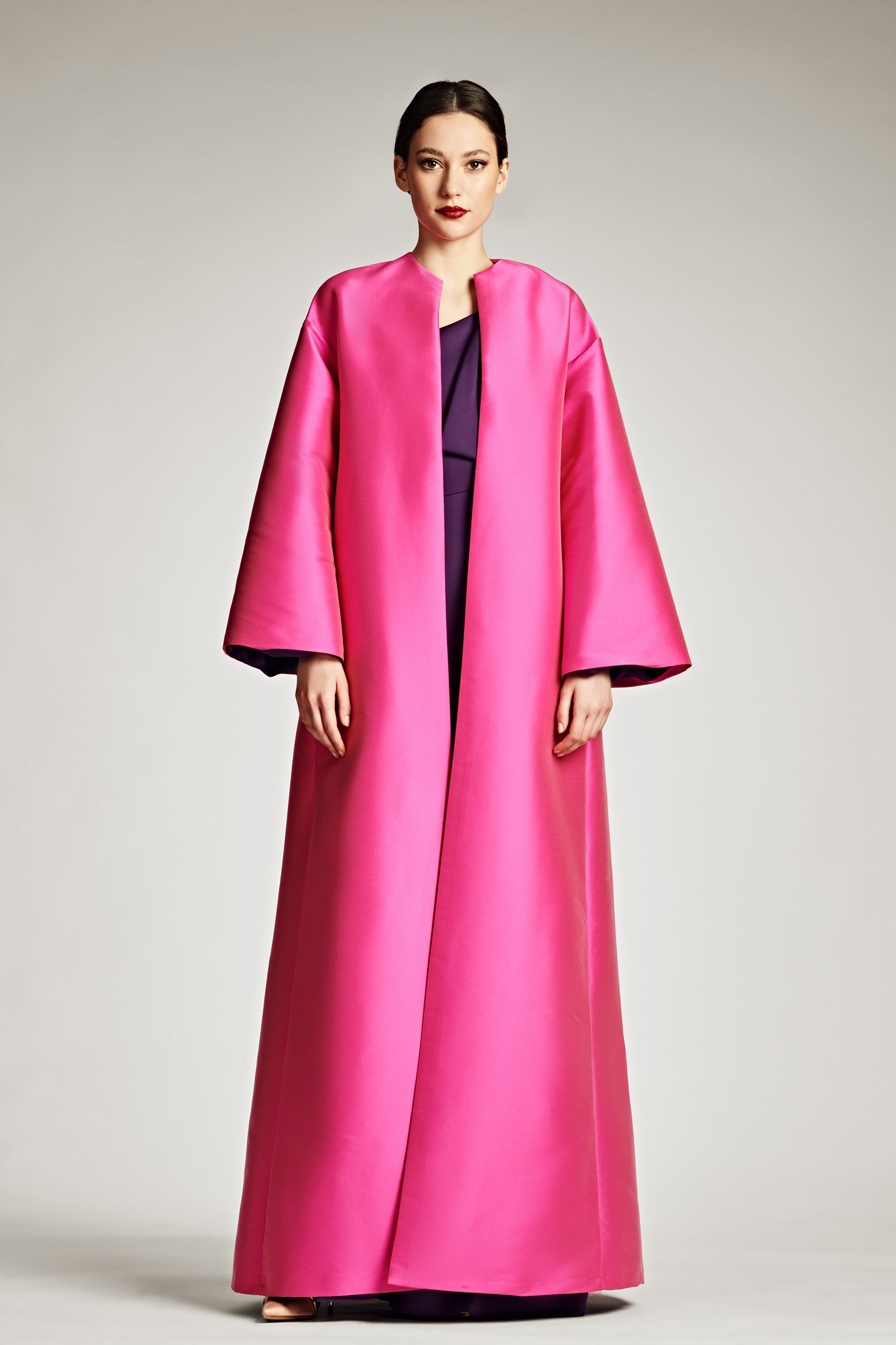 Calliope Coat - Fuchsia - 2