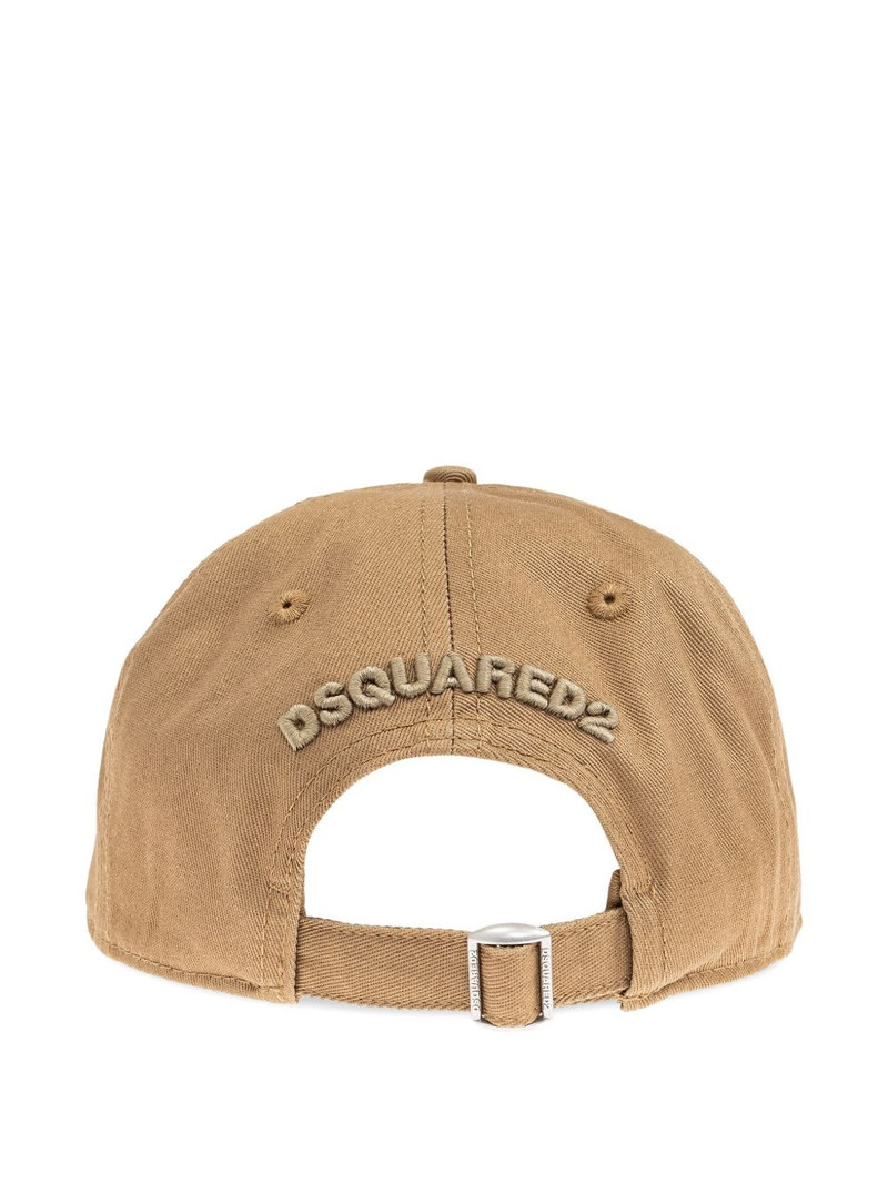 DSQUARED2 logo-embroidered cap outlook
