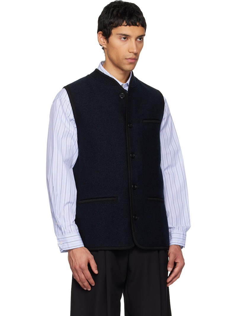 SSENSE Exclusive Navy Walker Vest 2