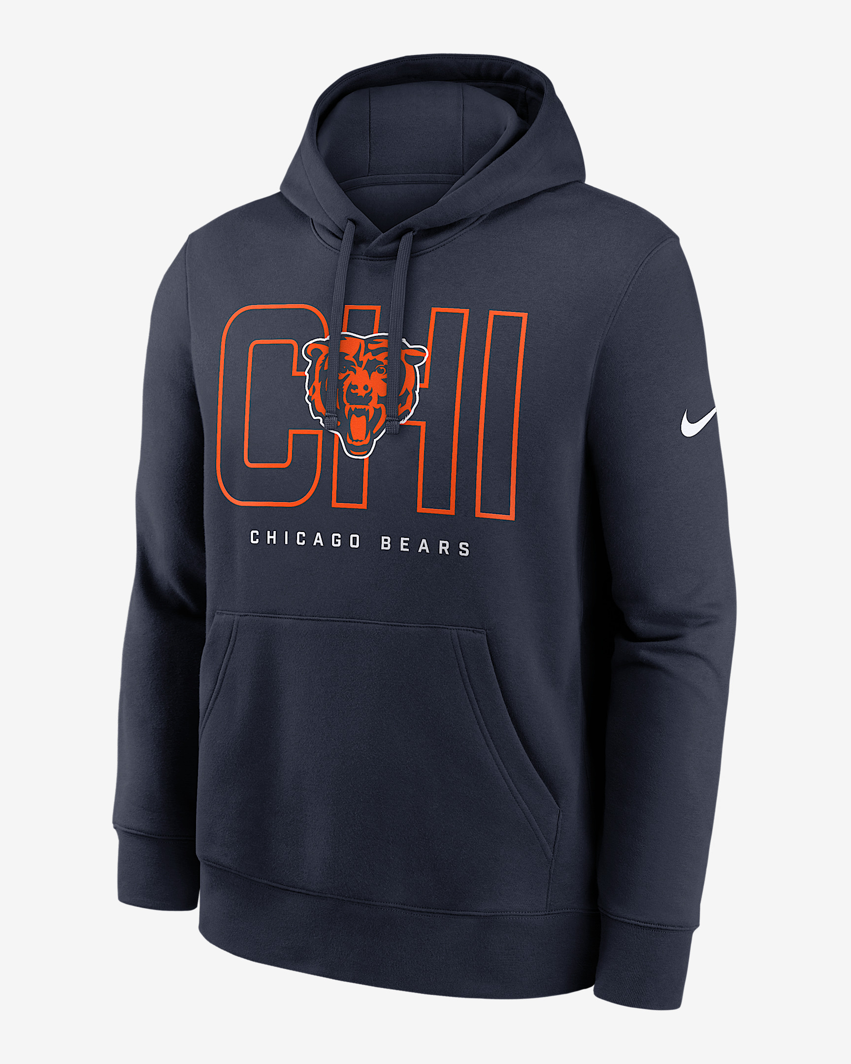 Chicago Bears Busted Play Club Men's Nike NFL Pullover Hoodie - 1