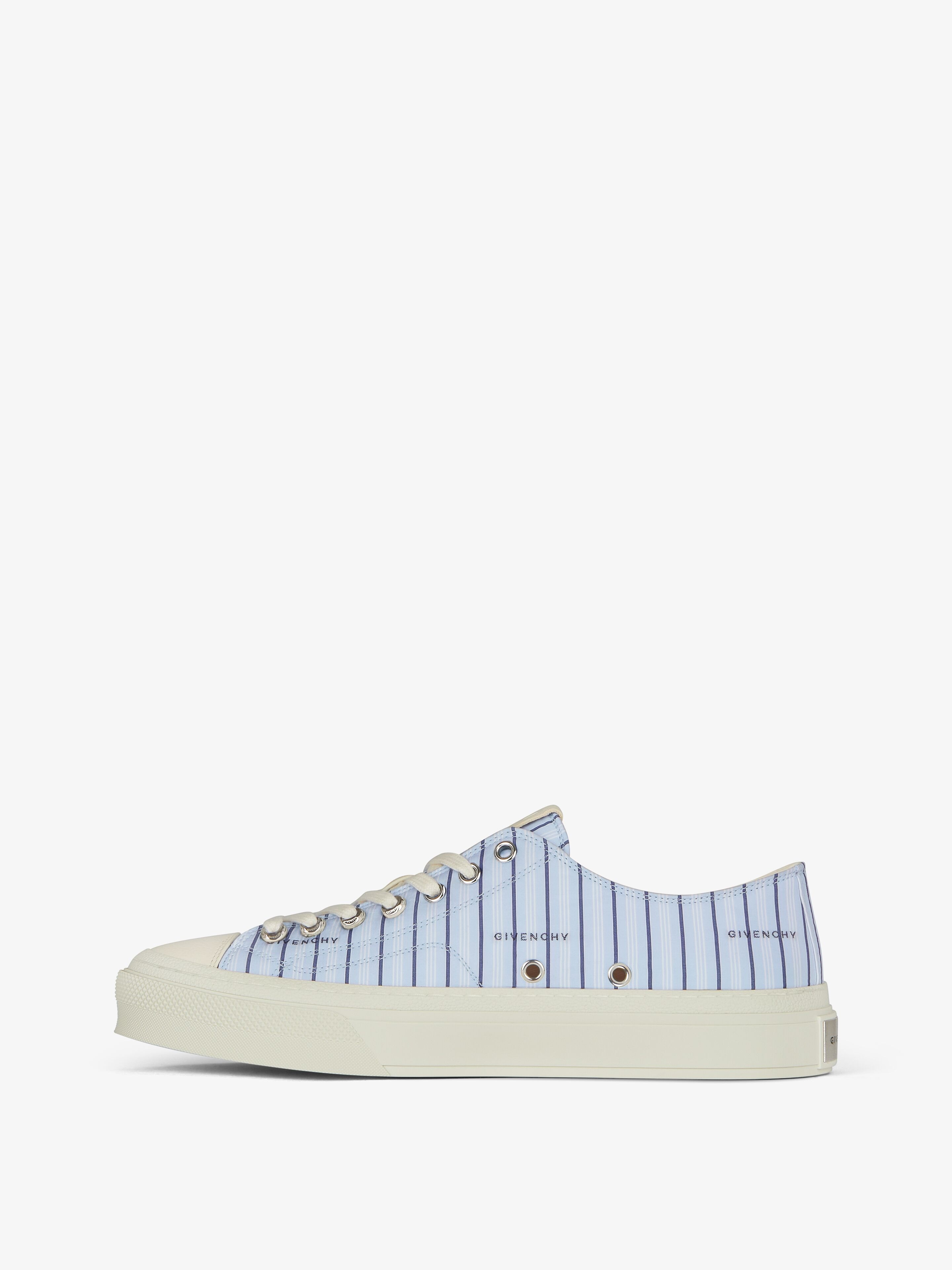 CITY SNEAKERS IN COTTON CANVAS - 3