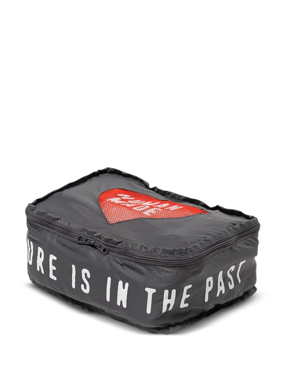 heart-motif logo-print gusset case - 2