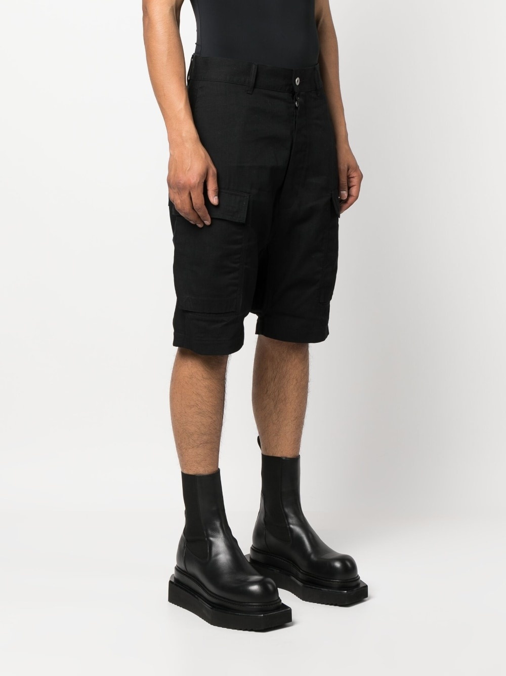 side cargo-pocket shorts - 3