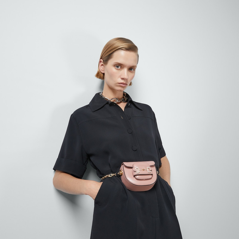 Gucci Horsebit 1955 rounded belt bag 3