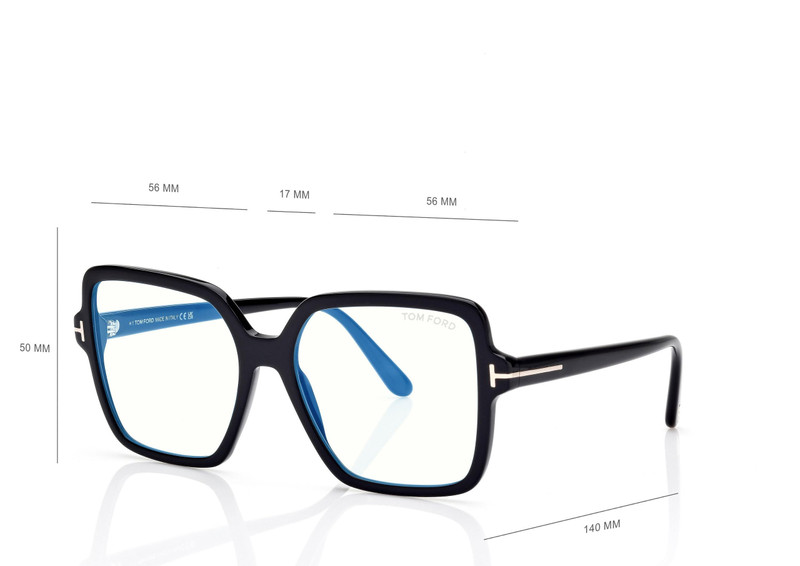 SQUARE BLUE BLOCK OPTICALS 4