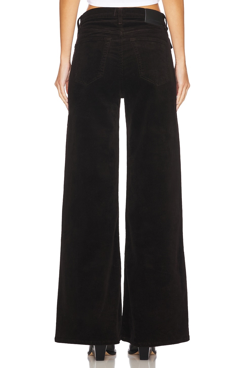 Raven Patch Pocket Wide Leg Pant - 4