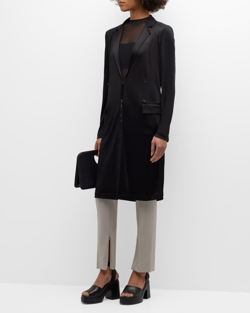 Helmut Lang Long Fluid Jacket outlook