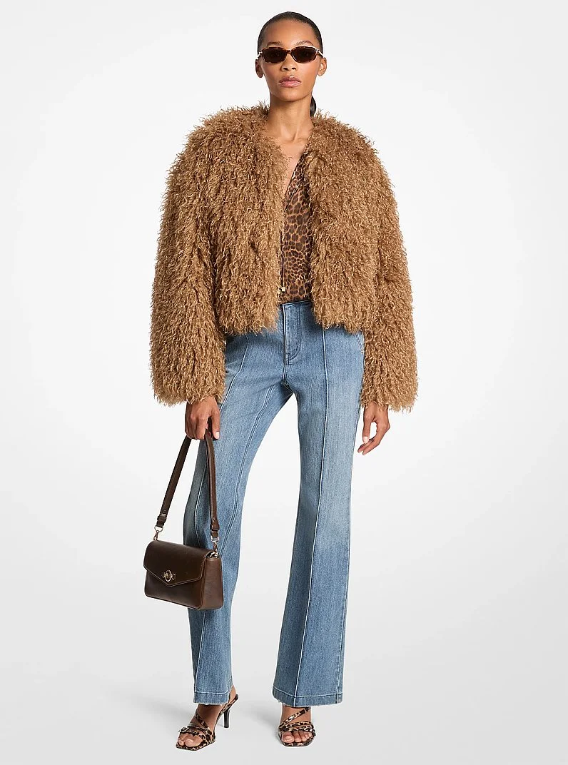 Faux Shearling Jacket - 1