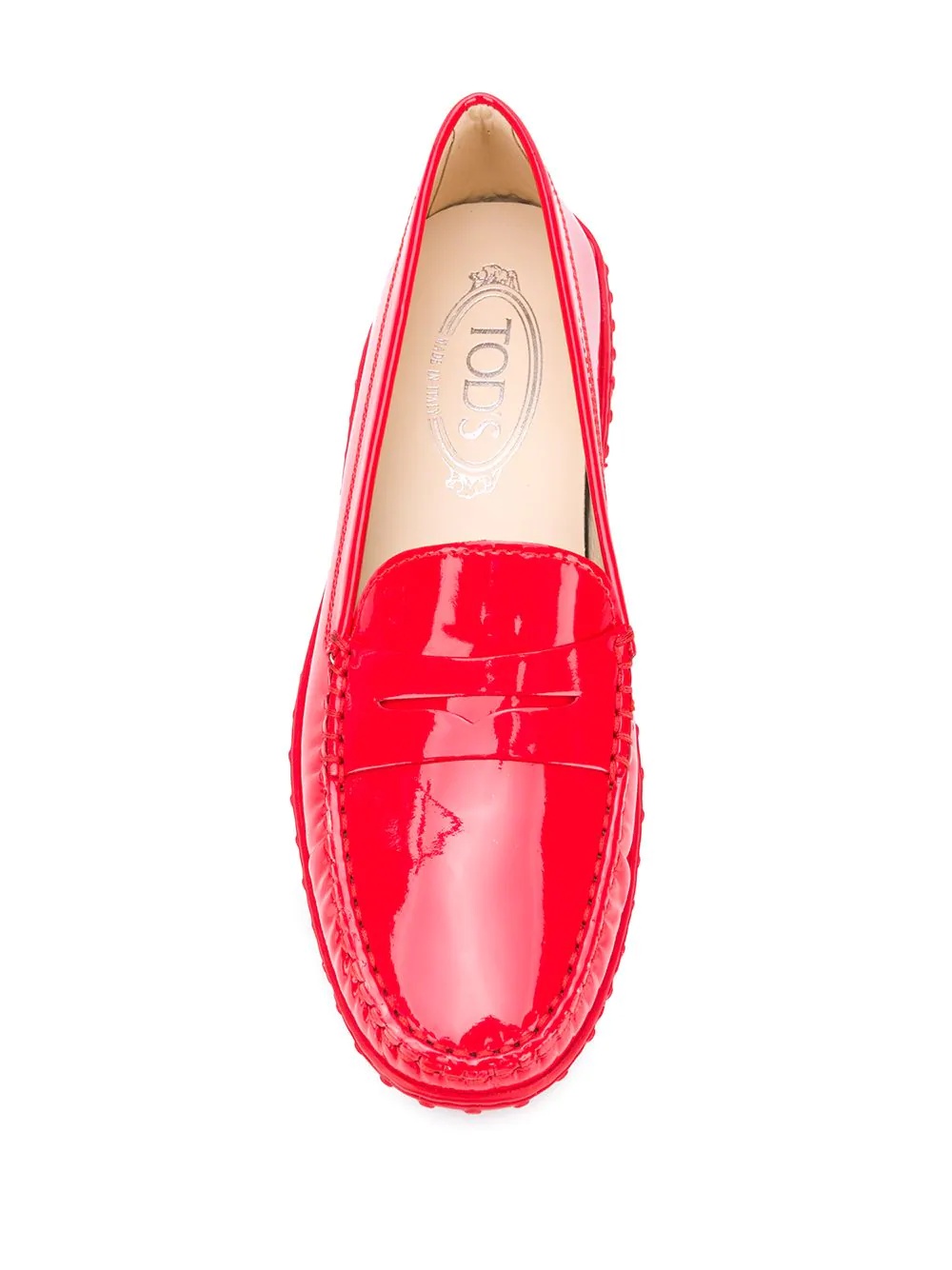 penny-slot flat loafers - 4